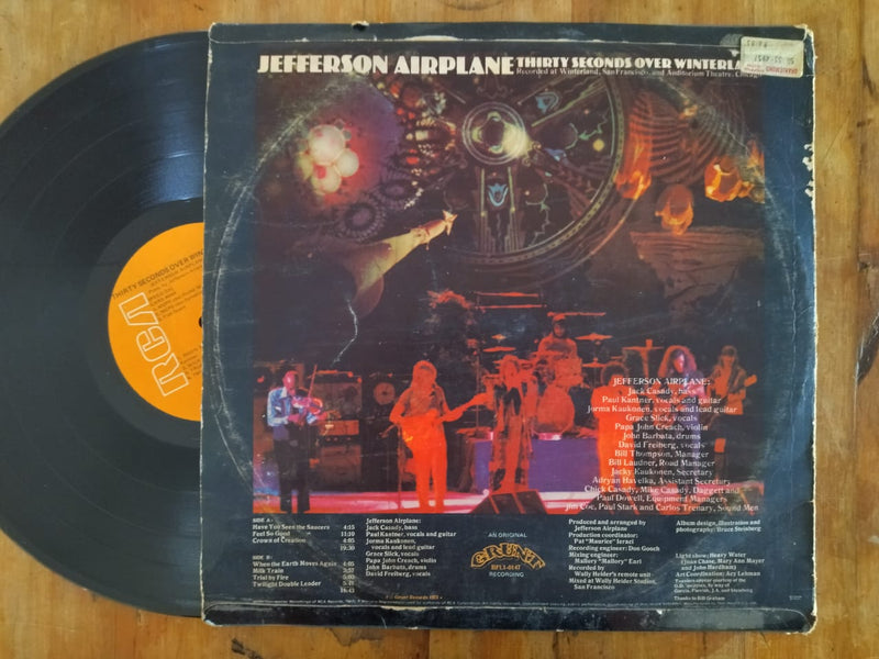 Jefferson Airplane - Thirty Seconds Over Winterland (RSA VG)