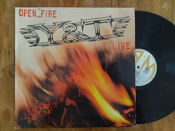 Y&T - Open Fire (UK VG+)