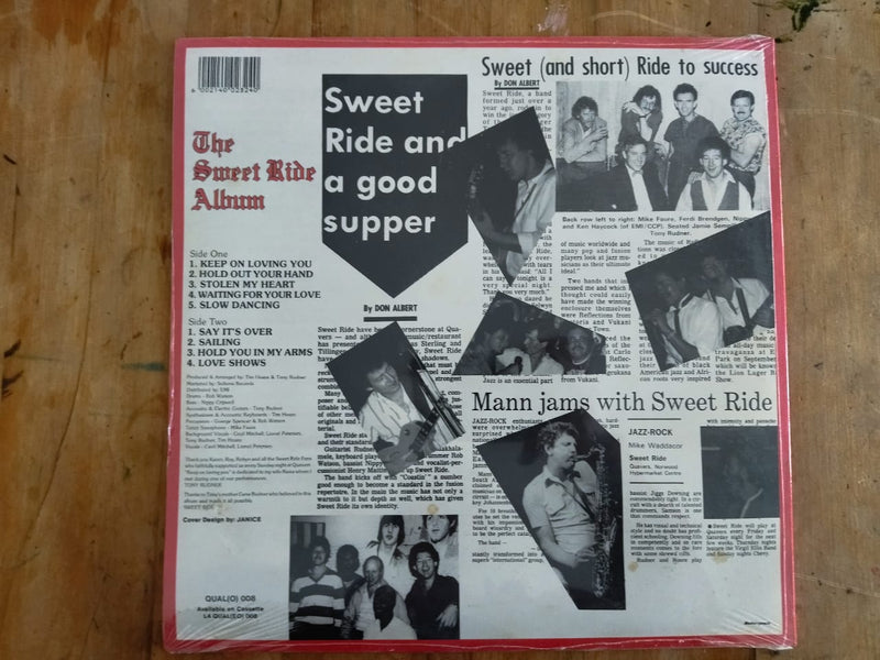 Sweet Ride - The Sweet Ride Album (RSA EX)