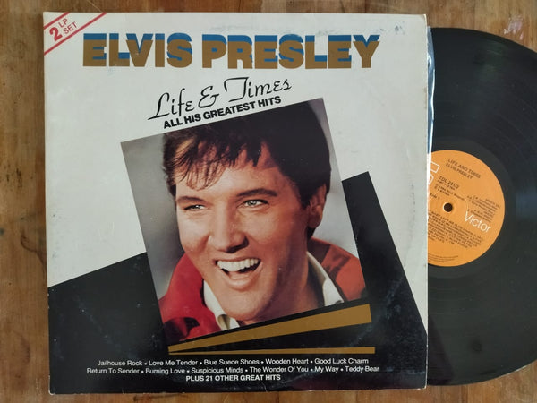 Elvis Presley - Life & Times (RSA VG) 2LP Gatefold