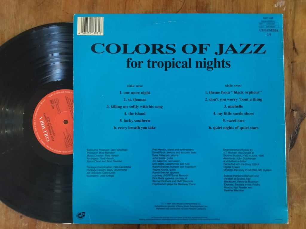 Colors of Jazz： For Tropical Nights