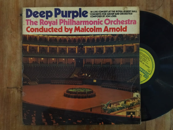 Deep Purple & The Royal Philharmonic Orchestra– Concerto For Group And Orchestra (UK VG) Gatefold