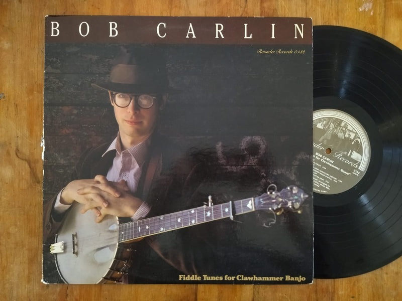 Bob Carlin – Fiddle Tunes For Clawhammer Banjo (USA VG+)