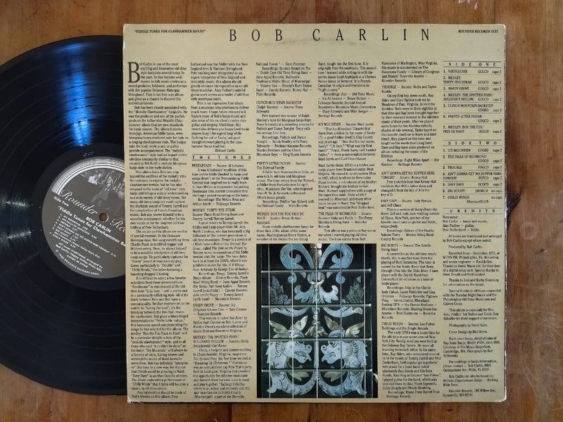 Bob Carlin – Fiddle Tunes For Clawhammer Banjo (USA VG+)