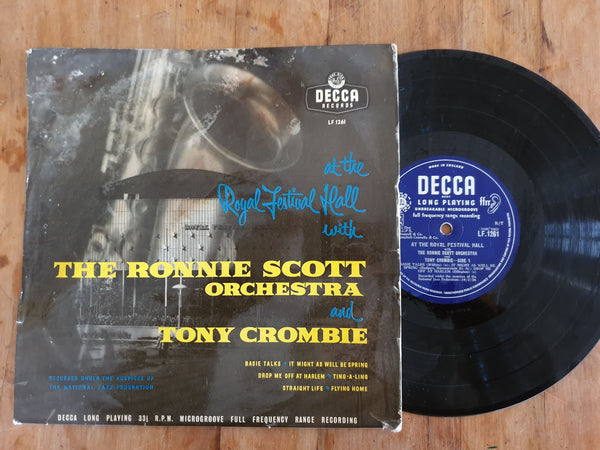 The Ronnie Scott Orchestra And Tony Crombie – At The Royal Festival Hall (UK VG-) 10"