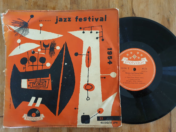 Various Artists German Jazz Festival 1954 (RSA VG) 2x10"