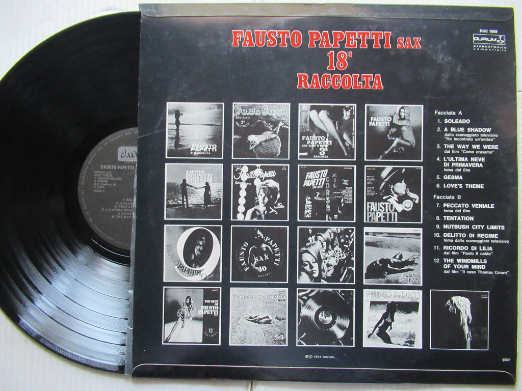 Fausto Papetti Sax | 18a Raccolta (RSA VG+) – Khaya Records