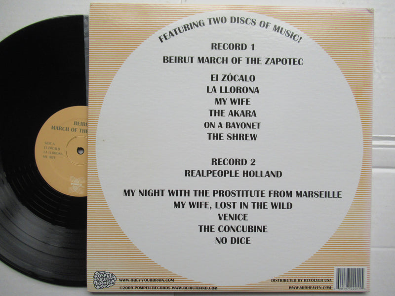 Beirut | March Of The Zapotec (USA EX) 2LP