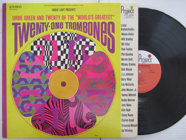 Urbie Green  | Twenty One Trombones (USA VG+) Gatefold