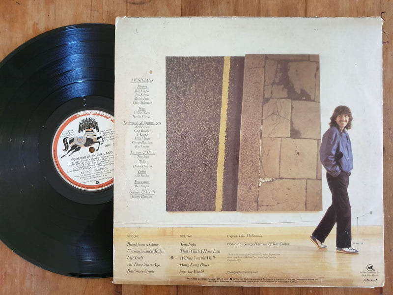 George Harrison - Somewhere In England (RSA VG)