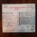 VA- 25 Of The Greatest Love Songs. Vol 3 (EU VG+)