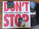 M.C. Sar & The Real McCoy feat. Sunday – Don't Stop 12" (Germany VG)