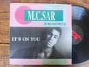 M.C. Sar & The Real McCoy - It's On You 12" (Germany VG-)