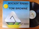 Tom Browne - Rockin' Radio 12" (RSA VG)