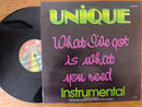 Unique - What I've Got Is What You Need 12" (RSA VG)