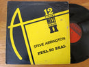 Steve Arrington - Feel So Real 12" (RSA VG)