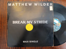 Matthew Wilder - Break My Stride 12" (RSA VG)