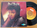 Paul Young - Love Of The Common People / Behind Your Smile (Live) 7" (UK VG)