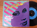 Aretha Franklin - Who's Zommin' Who 7" (UK VG-)