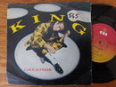 King - Love & Pride 7" (RSA VG)