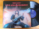 Thin Lizzy - Live And Dangerous (RSA VG+) 2LP Gatefold
