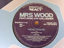 Mrs Wood Featuring Eve Gallagher – Heartbreak 12" (UK VG)