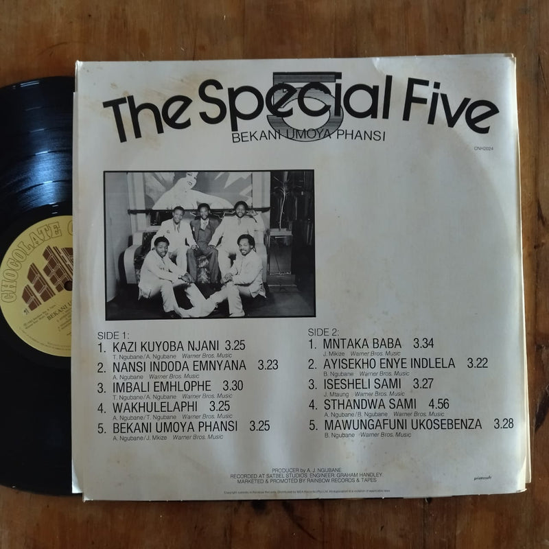 The Special Five - Bekani Umoya Phansi (RSA VG+)