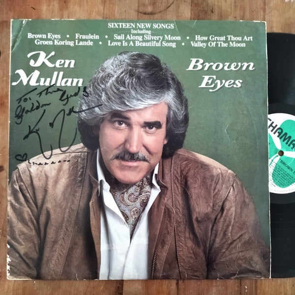 Ken Mullan - Brown Eyes (RSA VG) Autographed