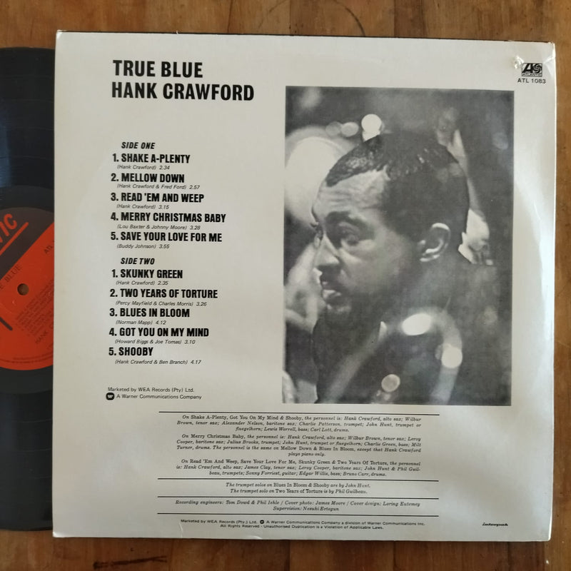 Hank Crawford - True Blue (RSA VG+)