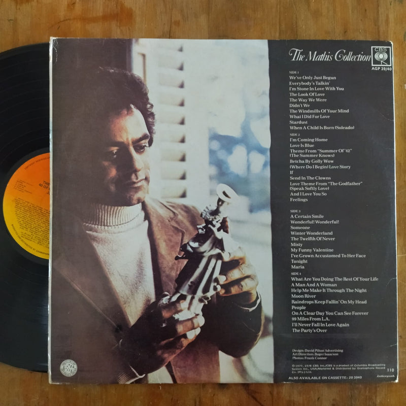 Johnny Mathis - The Mathis Collection (RSA VG/VG+) 2LP Gatefold