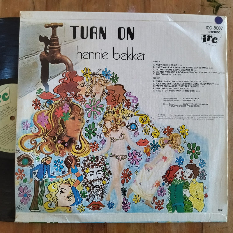 Hennie Bekker - Turn On (RSA VG)