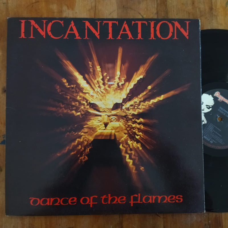 Incantation – Dance Of The Flames (UK VG+) Gatefold