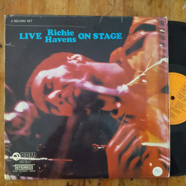 Richie Havens - Live On Stage (RSA VG/VG+) 2LP Gatefold
