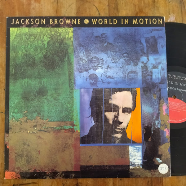 Jackson Browne - World In Motion (RSA VG)