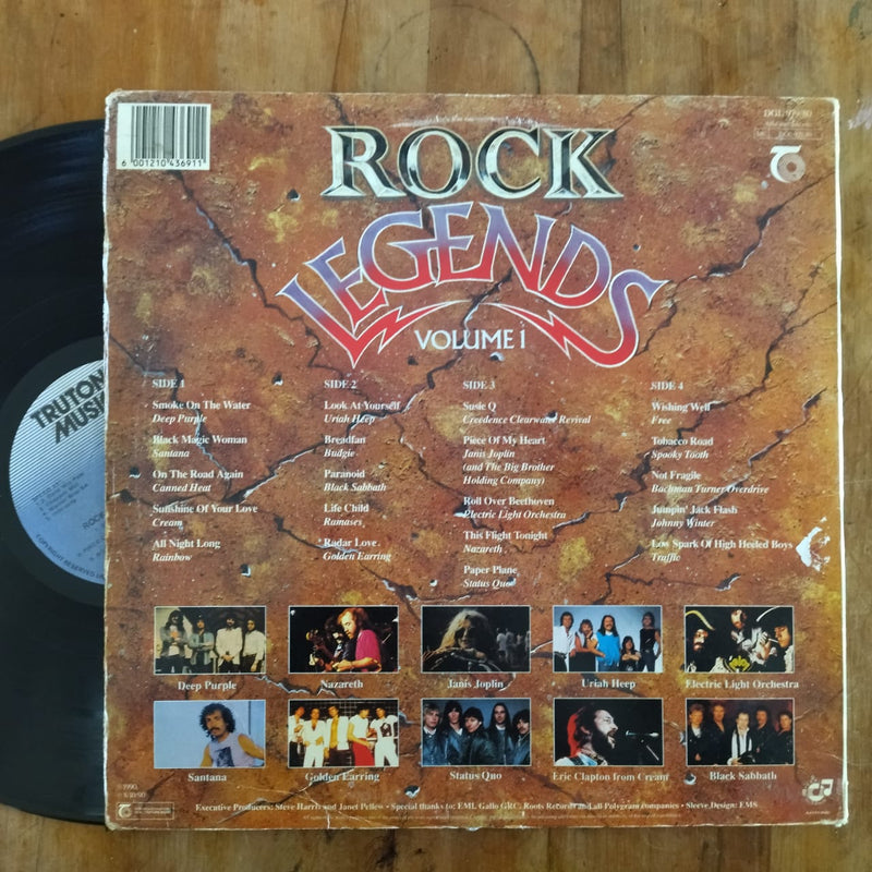 VA - Rock Legends Volume 1 (RSA VG-) 2LP