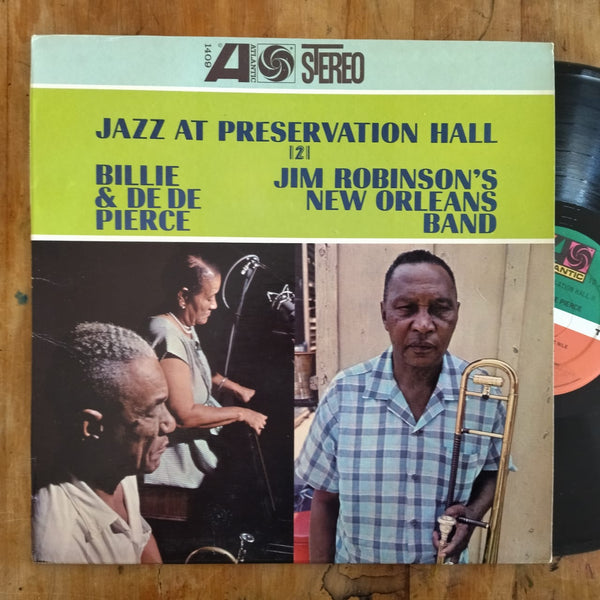 Jim Robinson & Billie De De Pierce | Jazz At Preservation Hall 2 (USA VG+)