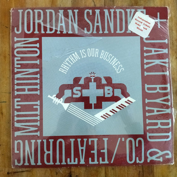 Jordan Sandke & Jaki Byard & Co. / Featuring Milt Hinton - Rhythm Is Our Business (USA Sealed)