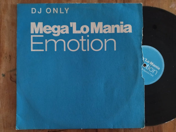 Mega 'Lo Mania – Emotion 12" (Germany VG)