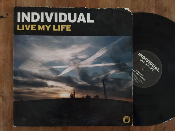 Individual – Live My Life 12" (Netherlands VG)