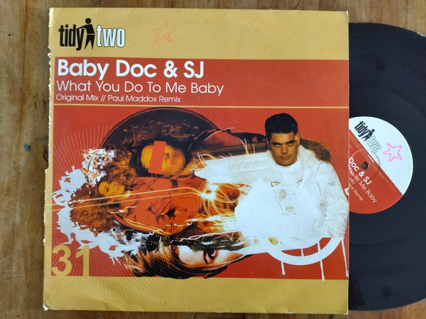 Baby Doc & SJ – What You Do To Me Baby  12" (UK VG)