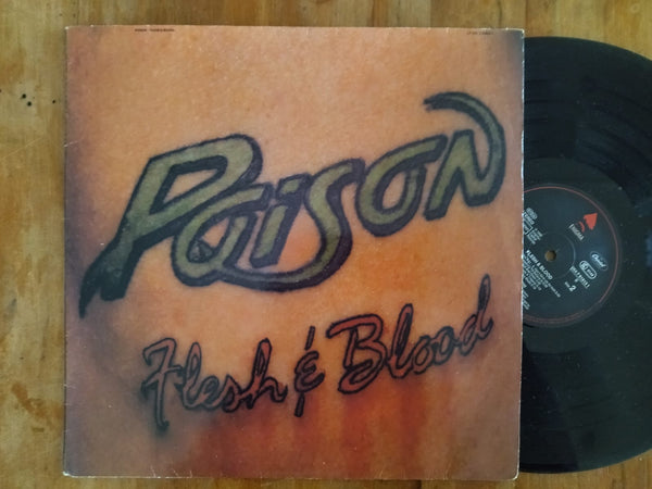 Poison - Flesh & Blood (Germany VG-)