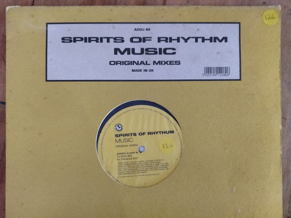 Spirits Of Rhythm – Music - Original Mixes (UK VG+)