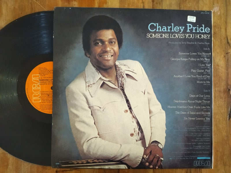 Charley Pride - Someone Loves You Honey (RSA VG)