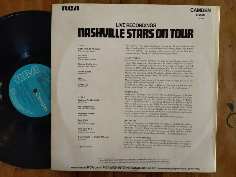 VA - Nashville Stars On Tour (UK VG+)
