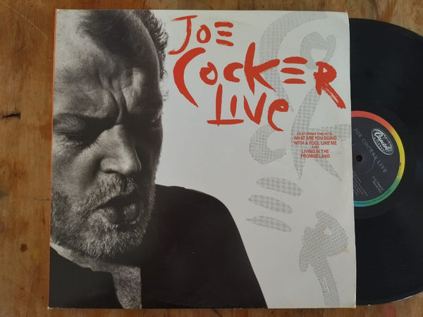 Joe Cocker - Live (RSA VG+) 2 LP Gatefold