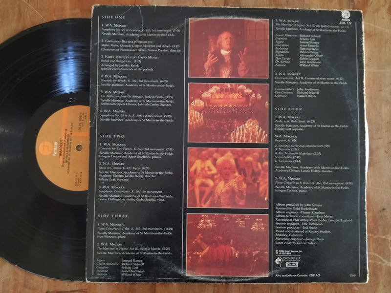 Amadeus OST (RSA VG) 2LP Gatefold