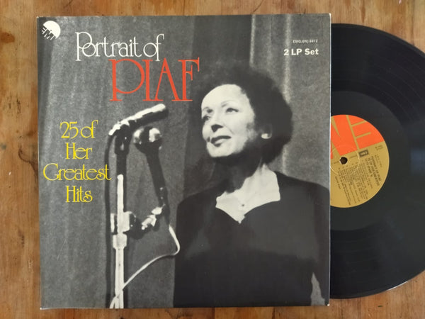 Edith Piaf - Portrait Of Piaf (RSA VG/VG-) 2LP Gatefold