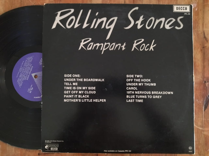 Rolling Stones - Rampant Rock (RSA VG/VG+)
