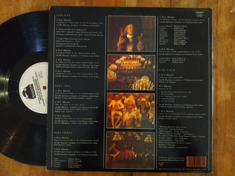 Amadeus OST (Germany VG+) 2LP Gatefold