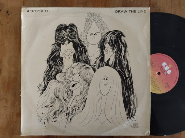 Aerosmith ‎– Draw The Line (RSA VG)
